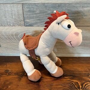 Disney‎ Parks Toy Story Bullseye Plush Bendable Posable 10" Horse Stuffed Animal